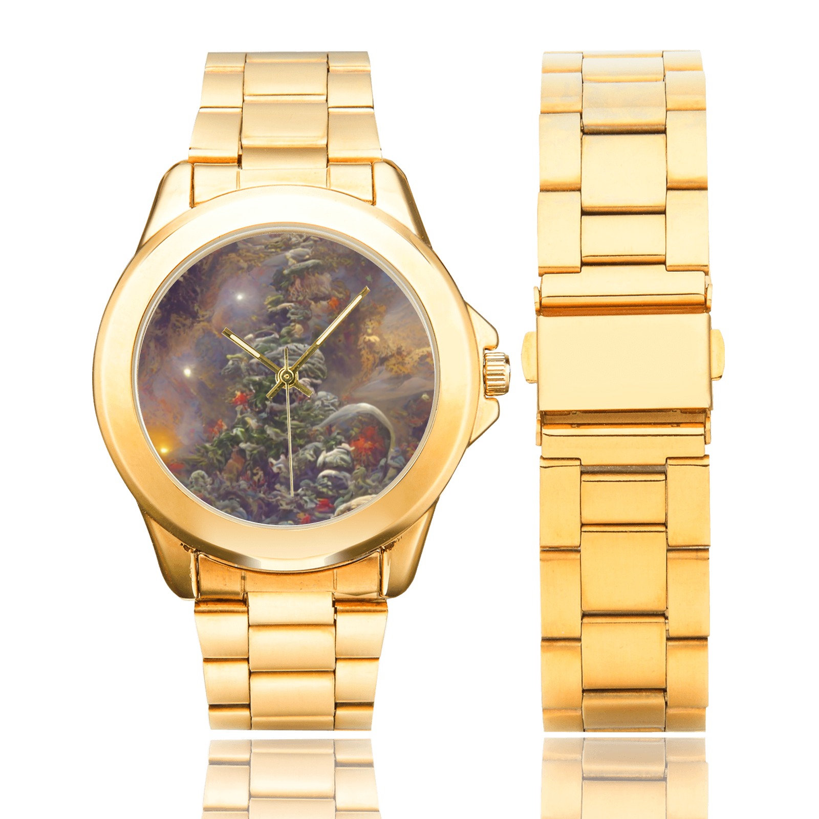 Christmas 007 Custom Gilt Watch(Model 101)