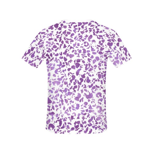 Abstract camo modern DFG All Over Print T-Shirt for Women (USA Size) (Model T40)