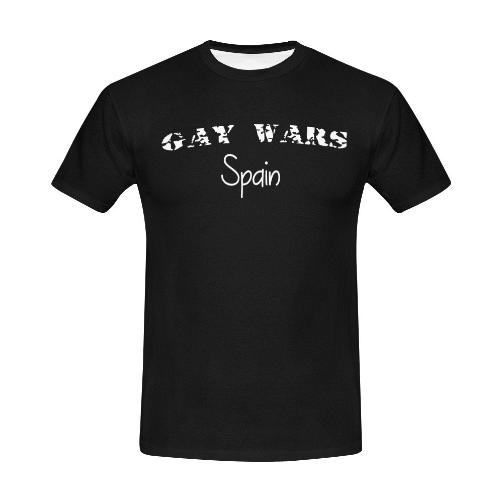 Spain by Fetishworld All Over Print T-Shirt for Men (USA Size) (Model T40)