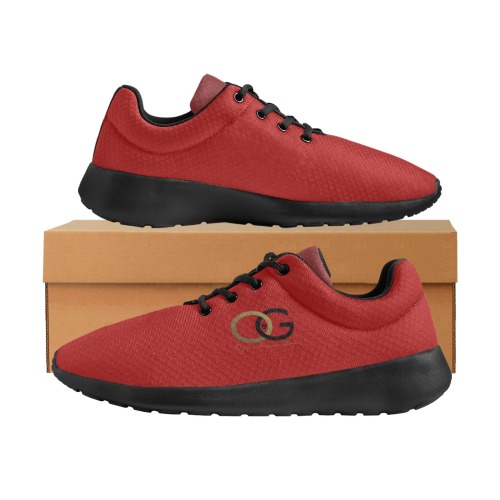 Red Shoe Men's Athletic Shoes (Model 0200)