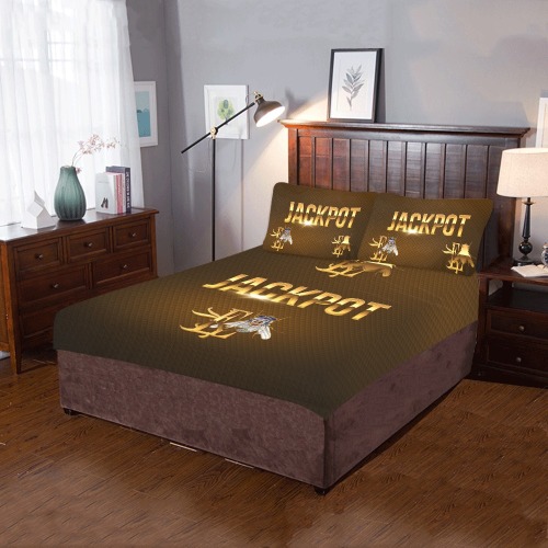 Jackpot Collectable Fly 3-Piece Bedding Set