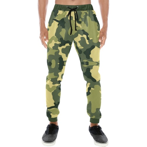 Army Style by Fetishworld Men's All Over Print Sweatpants (Model L11)