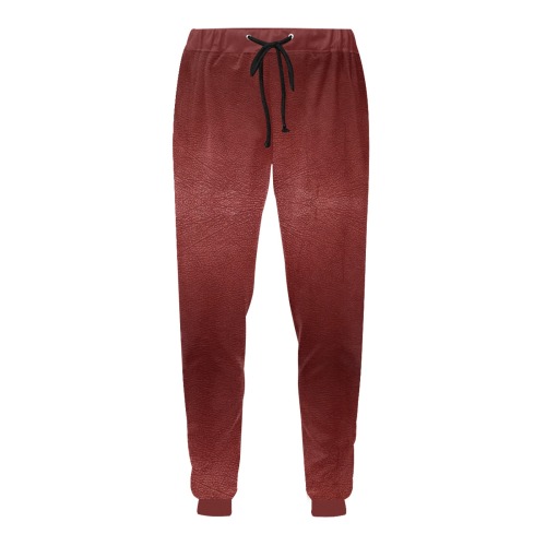 Leather Red Light by Artdream Men's All Over Print Sweatpants (Model L11)
