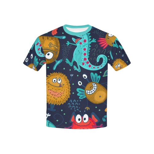 Silly Monsters Kids' All Over Print T-shirt (USA Size) (Model T40)