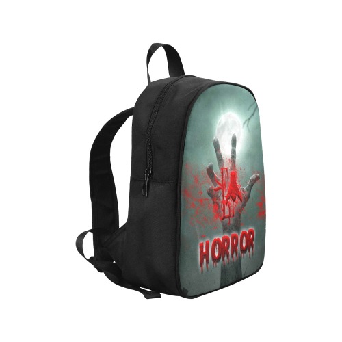 Horror Collectable Fly Fabric School Backpack (Model 1682) (Medium)