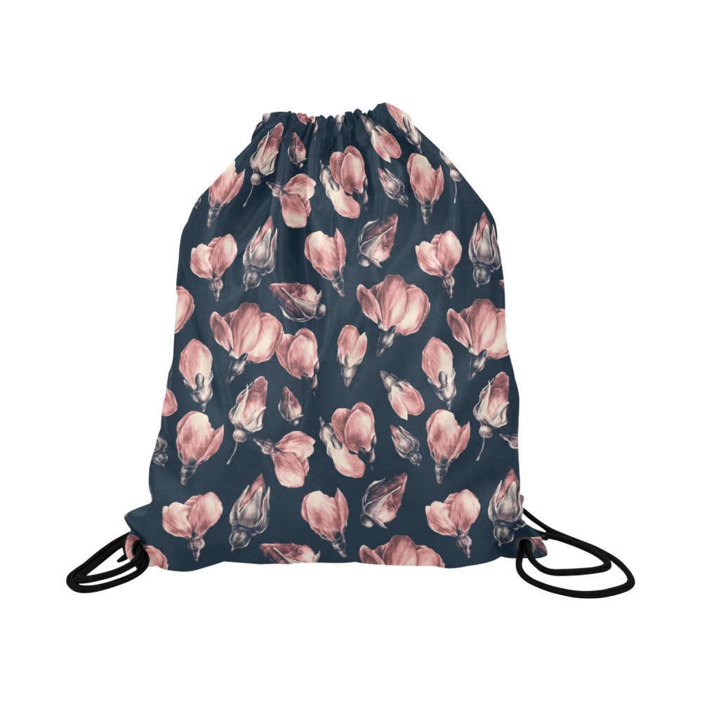 Tulips Large Drawstring Bag Model 1604 (Twin Sides)  16.5"(W) * 19.3"(H)