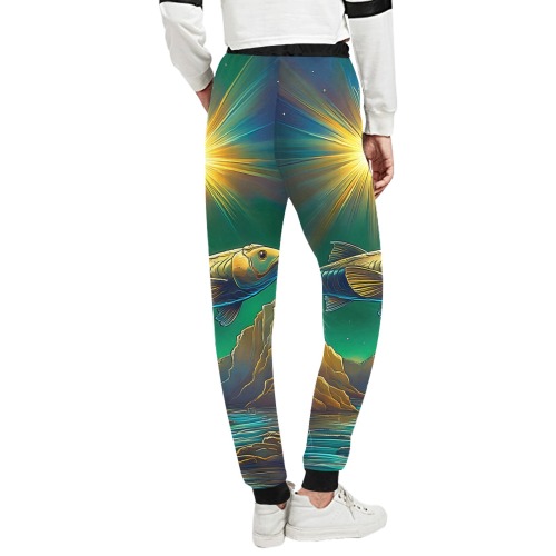 Celestial Swim Unisex All Over Print Sweatpants (Model L11)