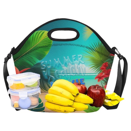 Summer Beach Movie Collectable Fly Neoprene Lunch Bag/Large (Model 1669)