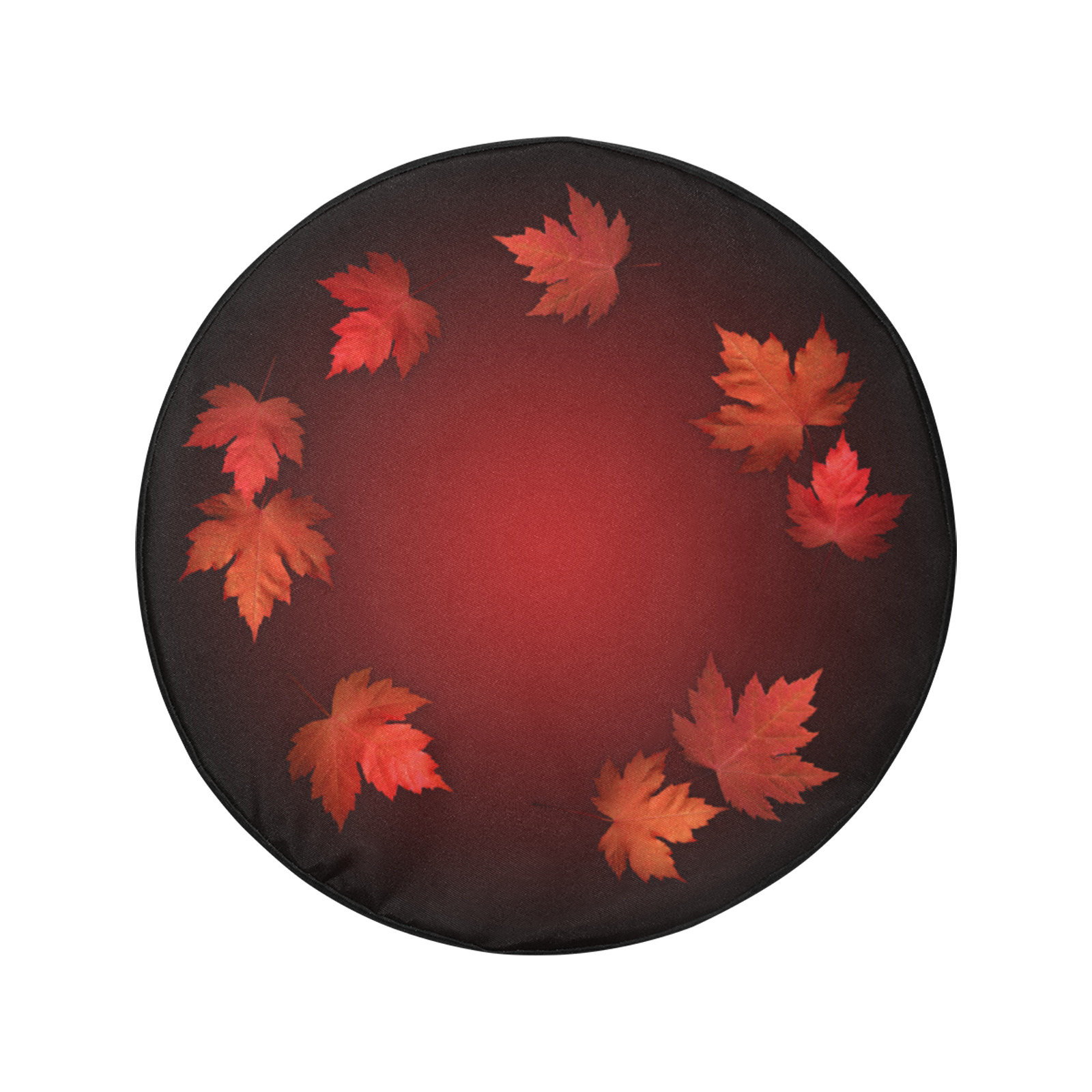 Autumn Maple Leaves 34 Inch Spare Tire Cover