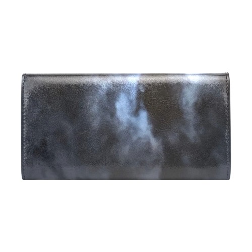 Mystic Moon Collection Women's Flap Wallet (Model 1707)