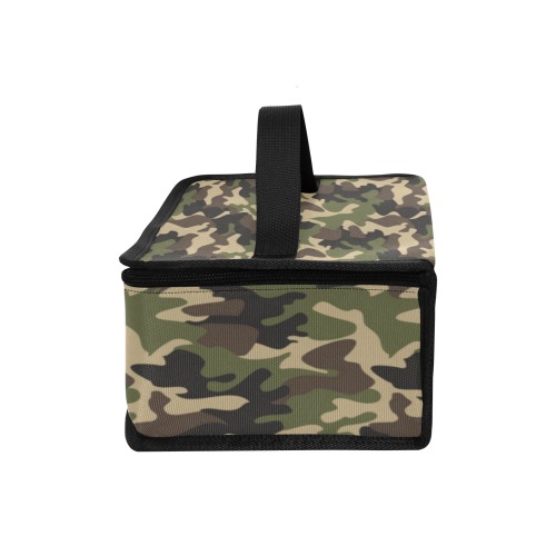 Camouflage Insulated Lunch Tote Portable Insulated Lunch Bag (Model 1727)