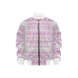 Sans titre 2-2draft Kids' Bomber Jacket with Pockets (Model H40)