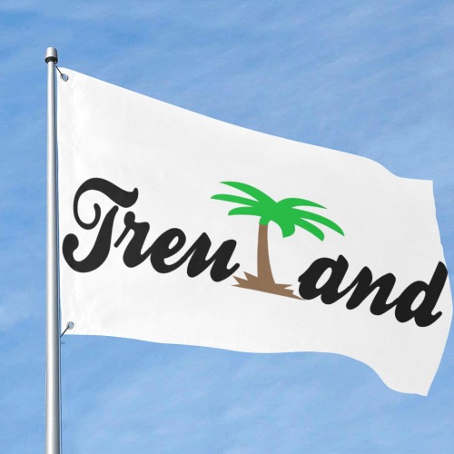 TREULAND Custom Flag 8x5 Ft (96"x60") (One Side)