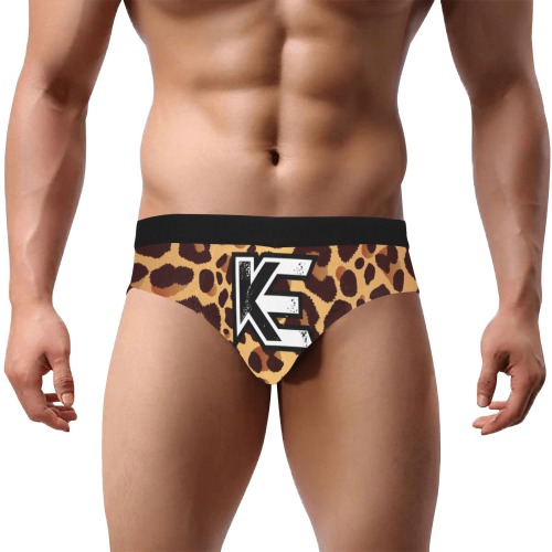 KE Chettah Briefs Men's Mid Rise Briefs (Model L48)