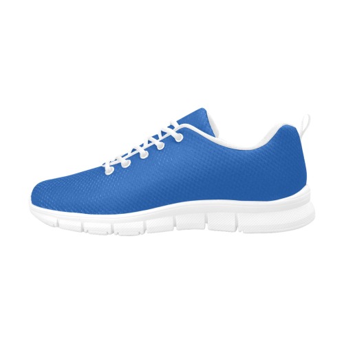 Basic Blue Women's Breathable Running Shoes (Model 055)