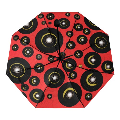 CogIIred2 Anti-UV Foldable Umbrella (Underside Printing) (U07)