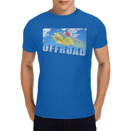 Offroad - 02 Men's T-Shirt in USA Size (Front Printing Only)
