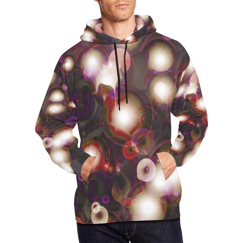 melting bubbles7 All Over Print Hoodie for Men (USA Size) (Model H13)