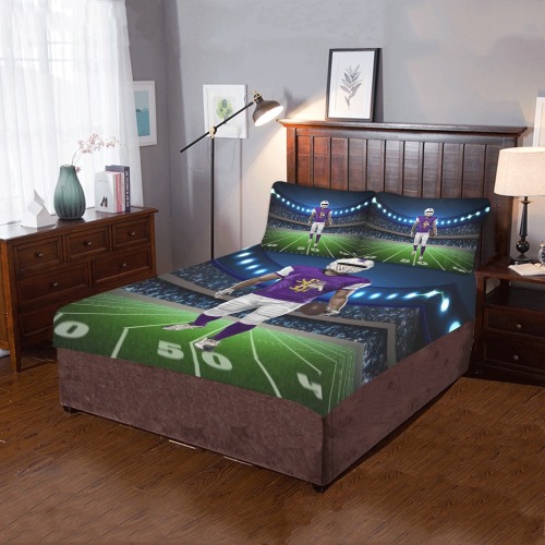 Fly football Team Collectable Fly 3-Piece Bedding Set