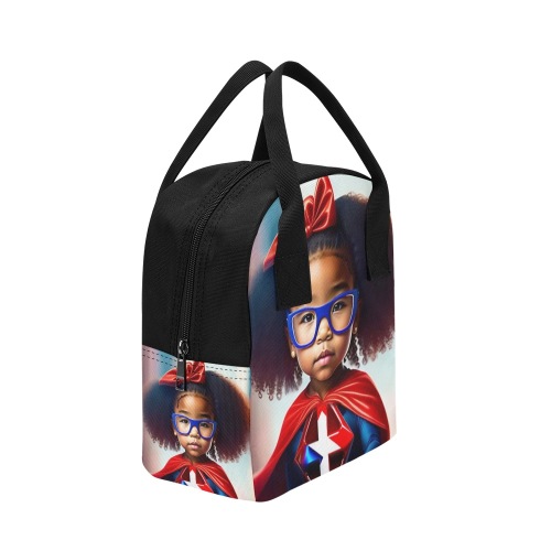 Superhero Lunch Bag #1 Zipper Lunch Bag (Model 1689)