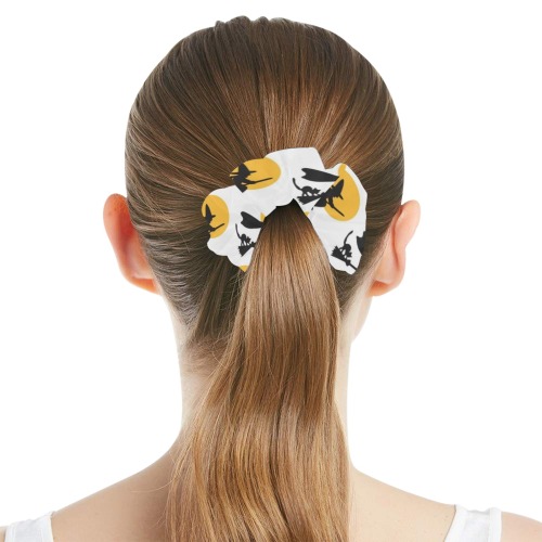 Flying Witches All Over Print Hair Scrunchie