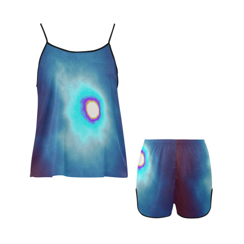 Dimensional Eclipse In The Multiverse 496222 Women's Spaghetti Strap Short Pajama Set