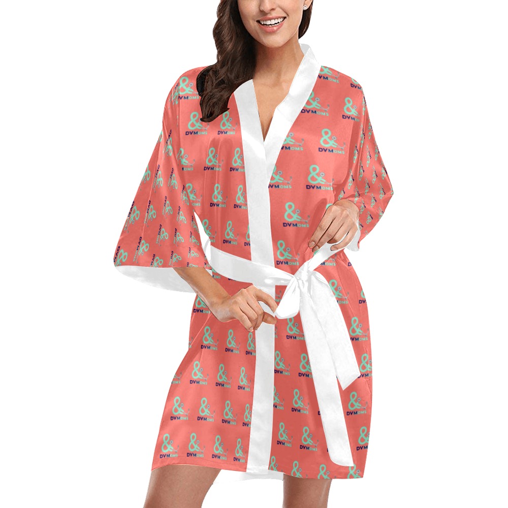 Robe coral Kimono Robe