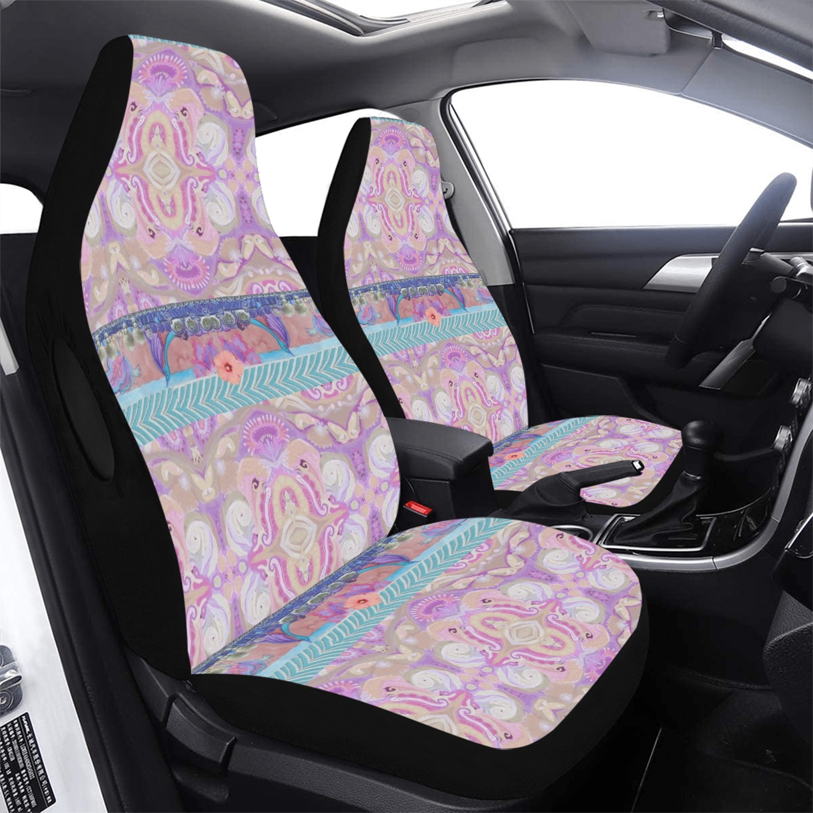 sarong 1 Car Seat Cover Airbag Compatible (Set of 2)