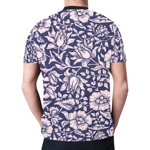 Shirt New All Over Print T-shirt for Men (Model T45)