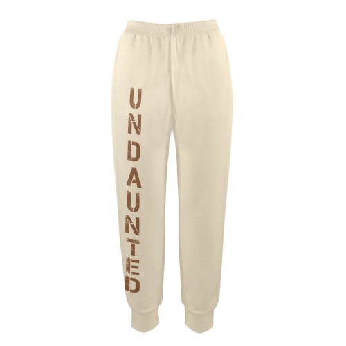 Undaunted Women's Sweat pant (Brown) Women's Casual Sweatpants (Model L72)