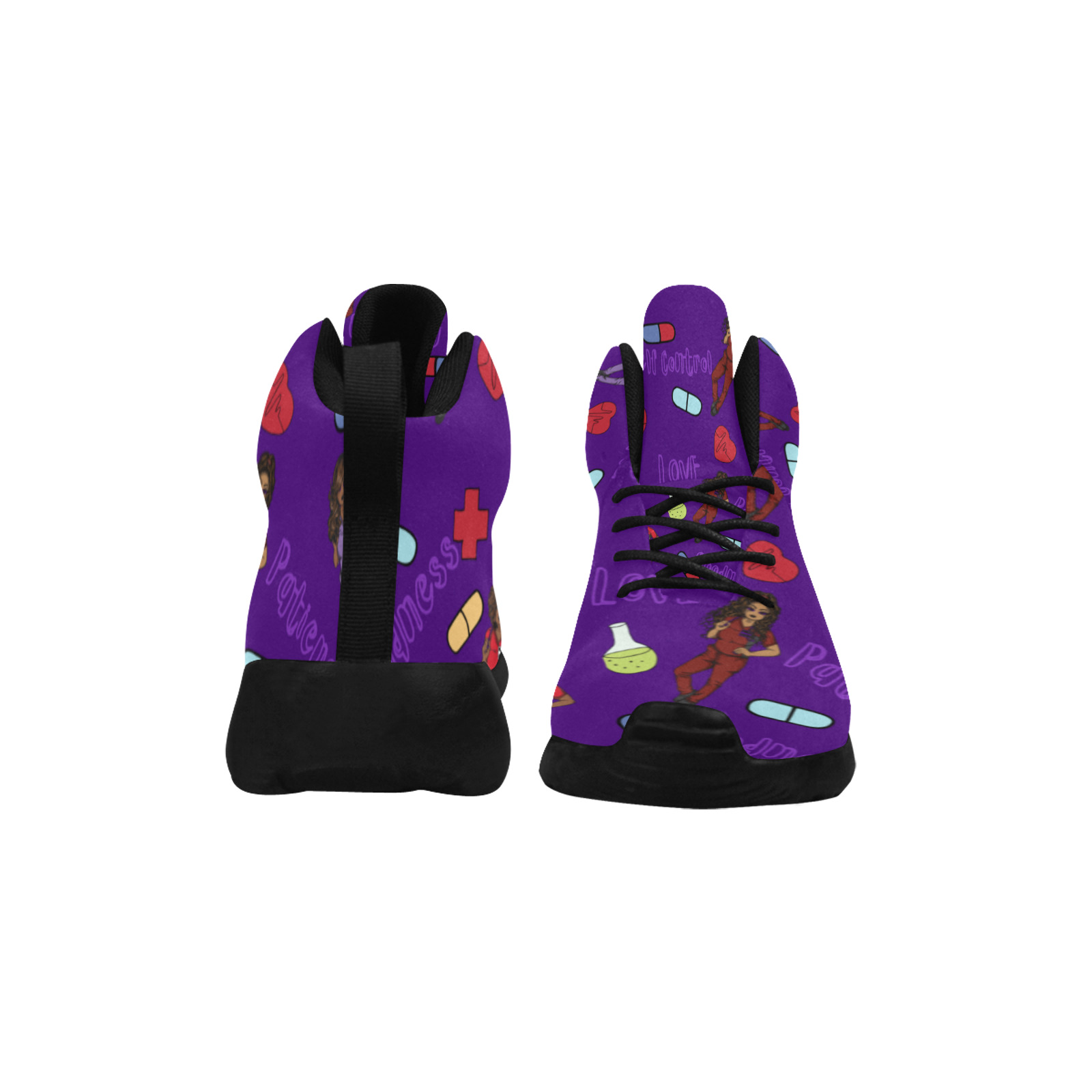 PurpleRich Women's Chukka Training Shoes (Model 57502)