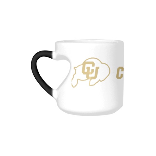 CU Buffs Heart-shaped Morphing Mug