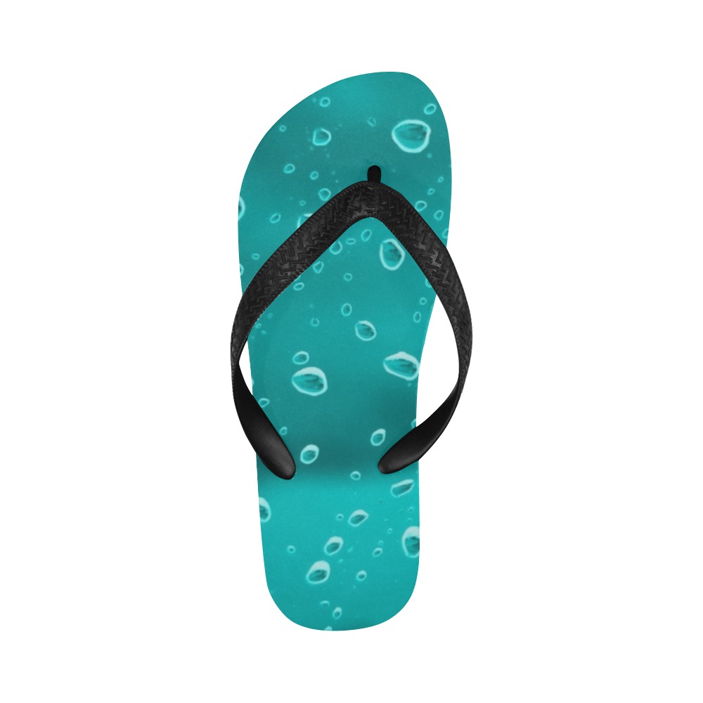 Aqua Bubbles Flip Flops for Men/Women (Model 040)