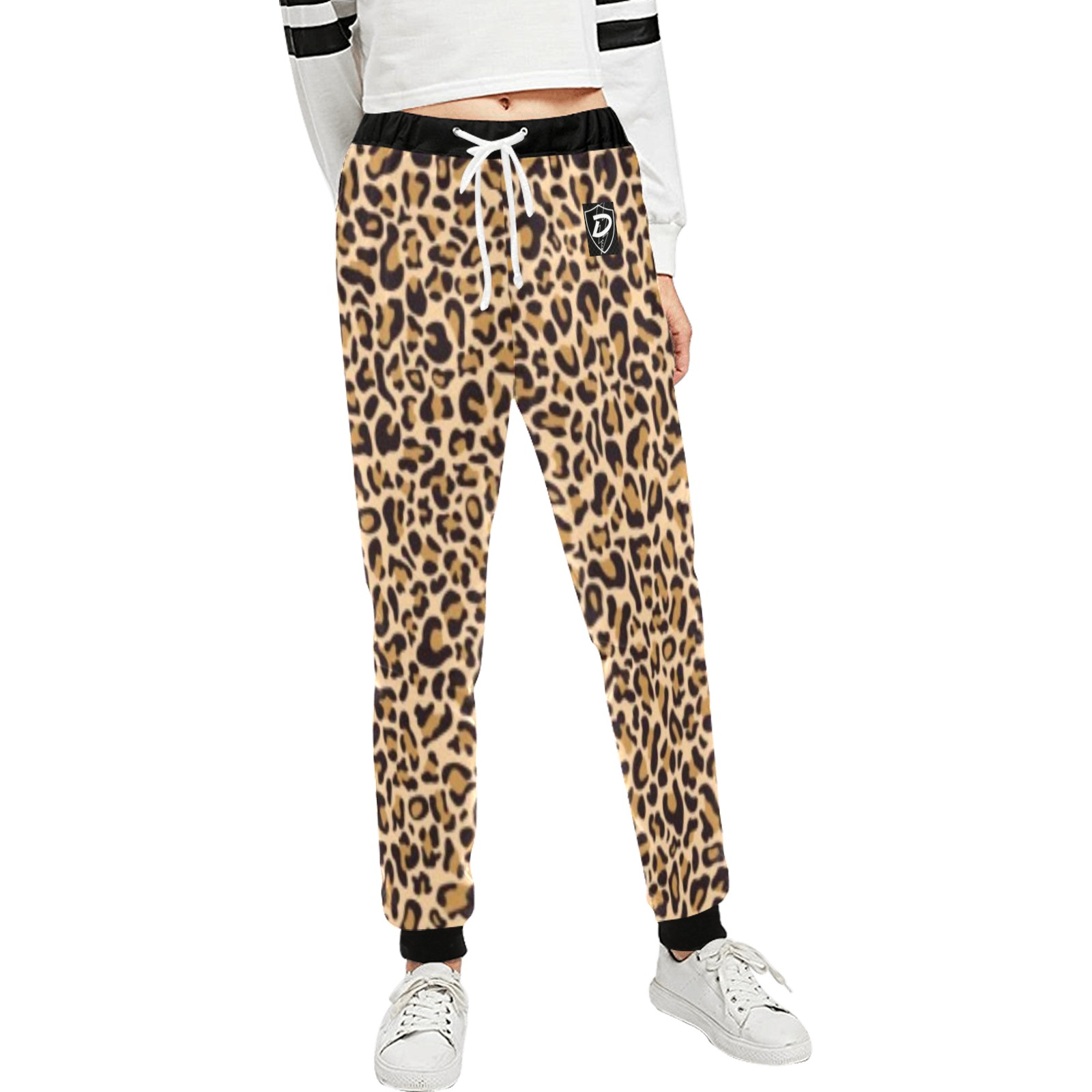 DIONIO Clothing- Women's  Sweatpants ( Cheetah) Unisex All Over Print Sweatpants (Model L11)