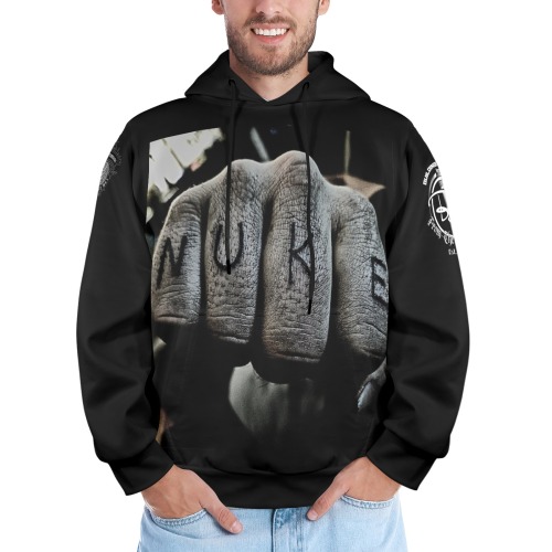 Nuke Fist Black Hoodie