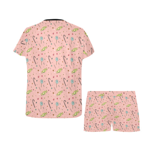 cute candy Women's Short Pajama Set