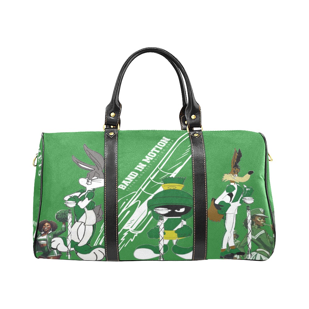 Scholarship Edition Green New Waterproof Travel Bag/Large (Model 1639)