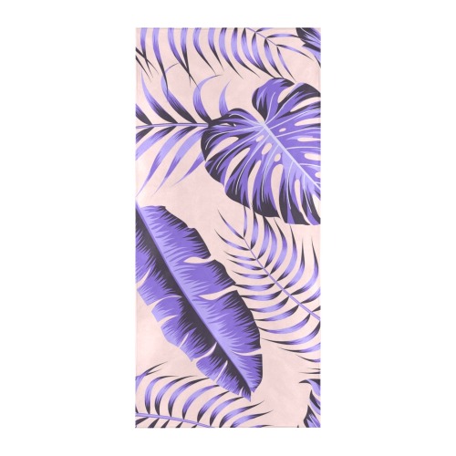 Lavender Tropical Beach Towel 32"x 71"