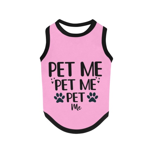 Pet Me (P) All Over Print Pet Tank Top