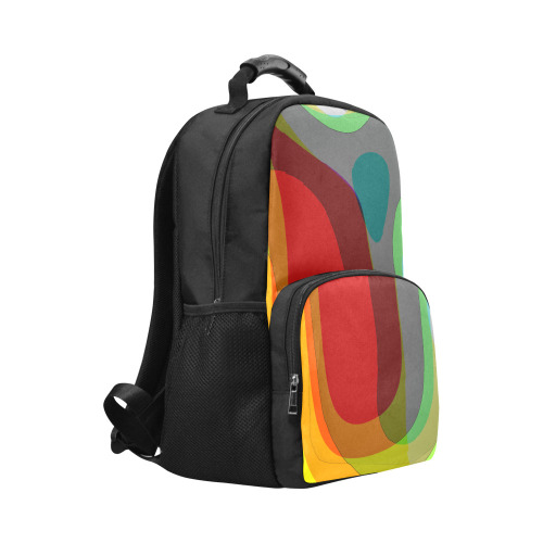 Colorful Abstract 118 Unisex Laptop Backpack (Model 1663)
