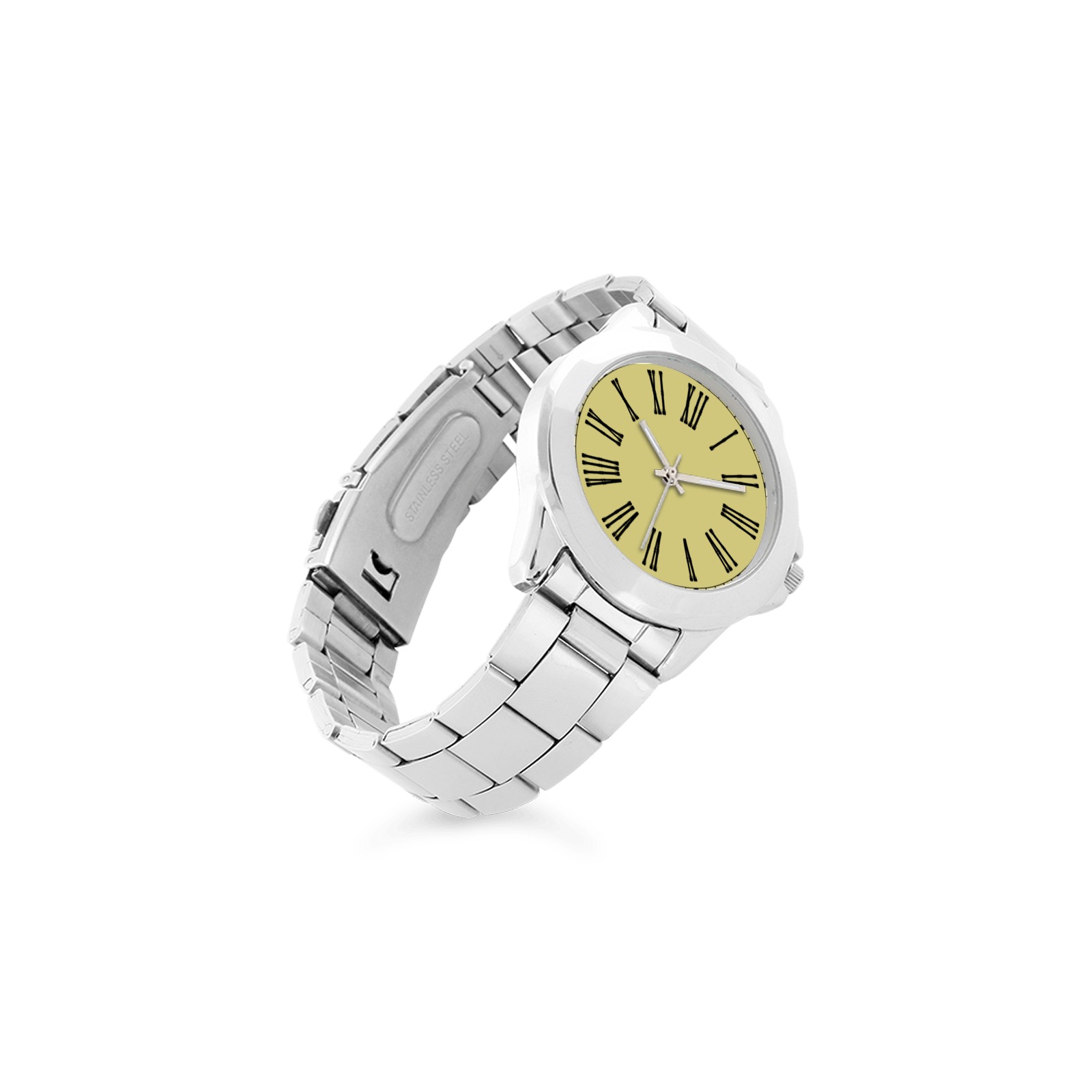 20150522112155599258.png Unisex Stainless Steel Watch(Model 103)