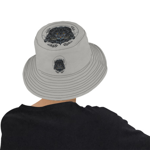 Lion Head Unisex Summer Bucket Hat