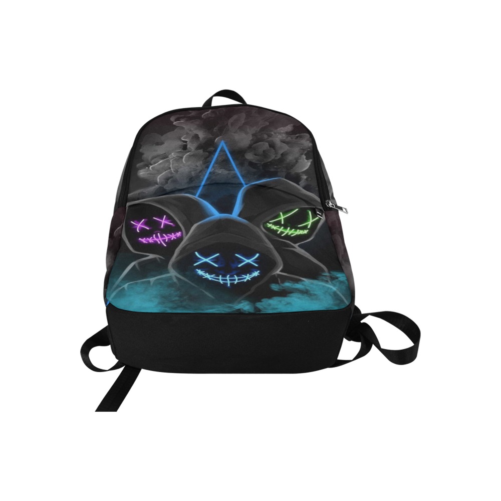 RR Neon Stack Fabric Backpack for Adult (Model 1659)
