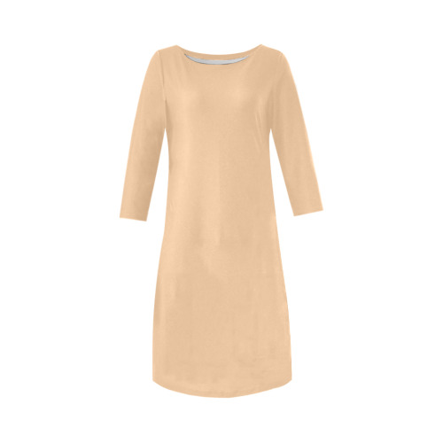 CREAM Rhea Loose Round Neck Dress(Model D22)