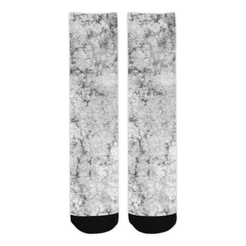 Textured gray Trouser Socks