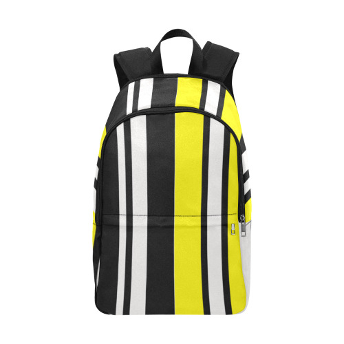 by stripes Fabric Backpack for Adult (Model 1659)