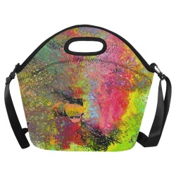 Bird of Paradise1 Neoprene Lunch Bag/Large (Model 1669)