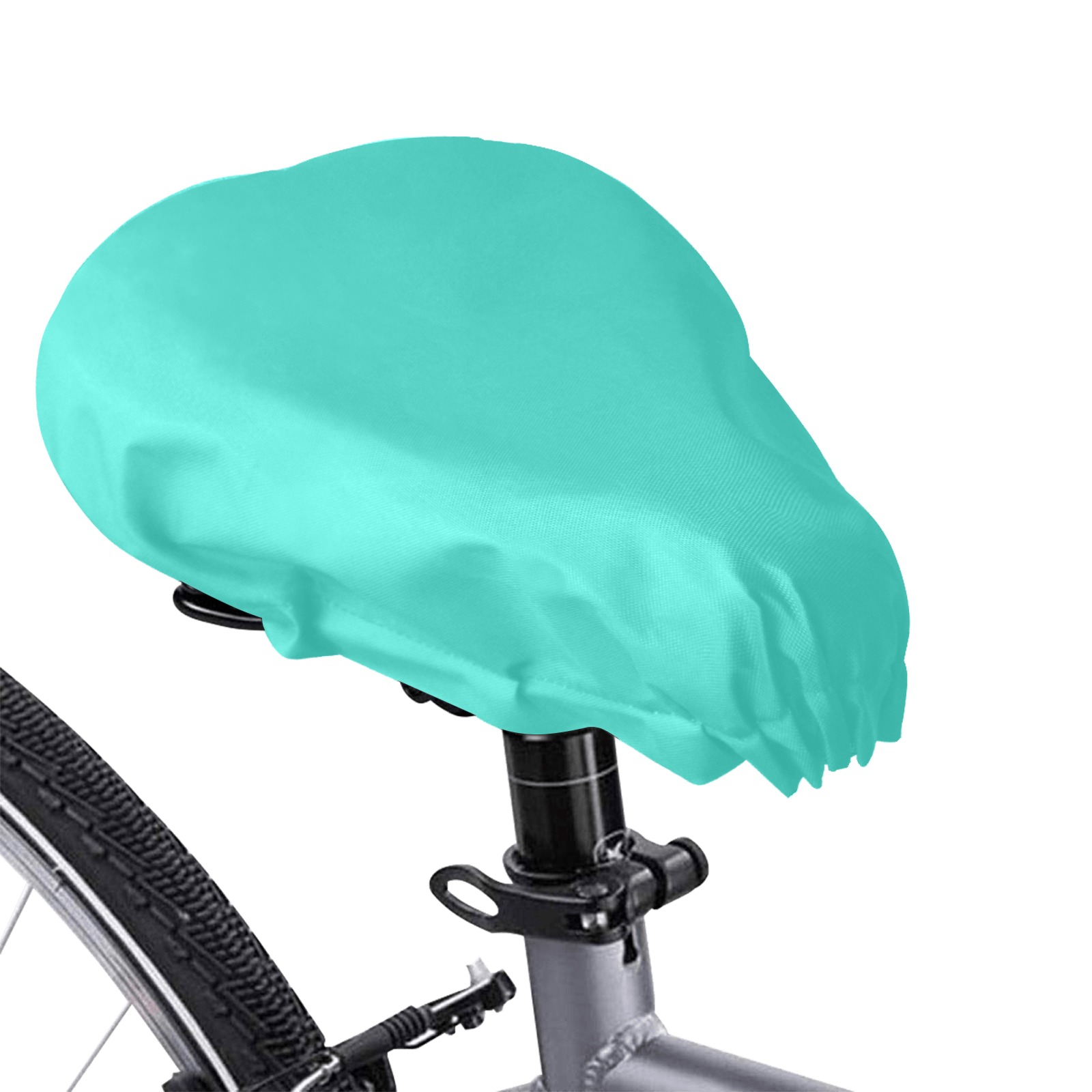 color turquoise Waterproof Bicycle Seat Cover