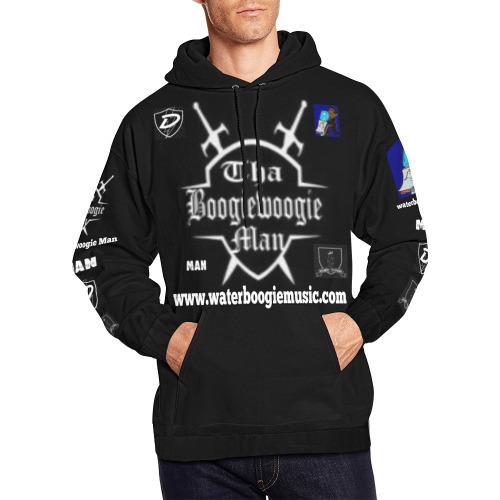 Tha Boogiewoogie Man  - Hoodie (Swords) All Over Print Hoodie for Men (USA Size) (Model H13)