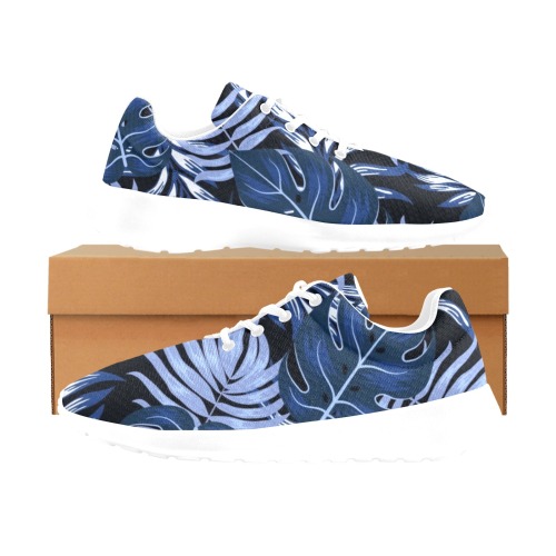 Tropical Blue Women's Athletic Shoes (Model 0200)